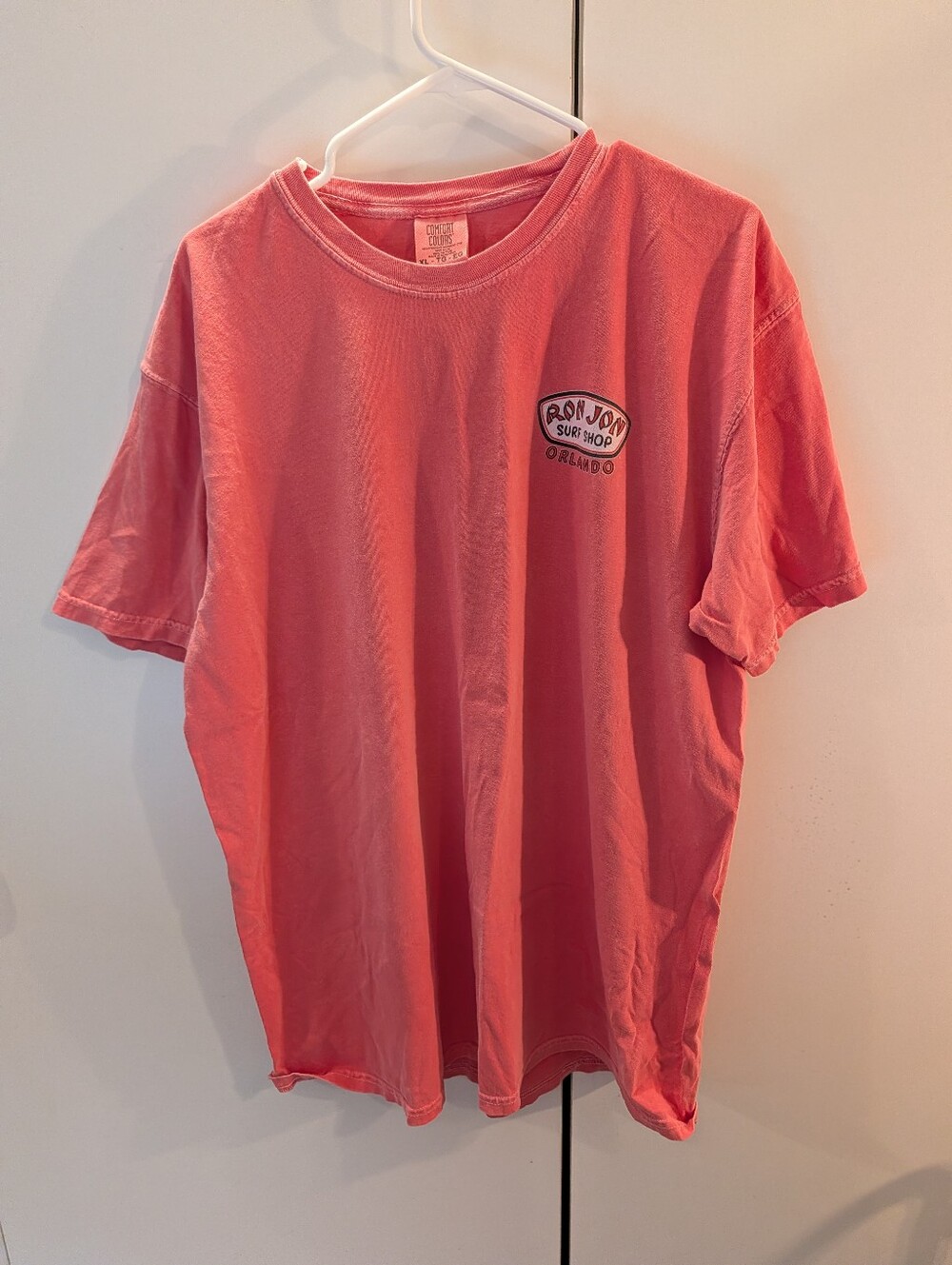 Ron Jon Orlando Men's XL Coral Short-Sleeve Tee
